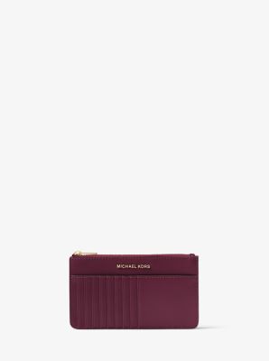 Pochette pour cartes Jet Set Travel en cuir verni