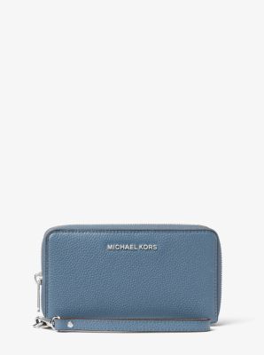 Mercer Large Leather Smartphone Wristlet | Michael Kors