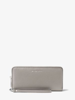 Leather Continental Wristlet image number 0