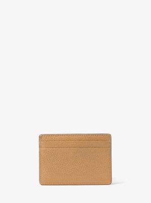 Pebbled Leather Card Case