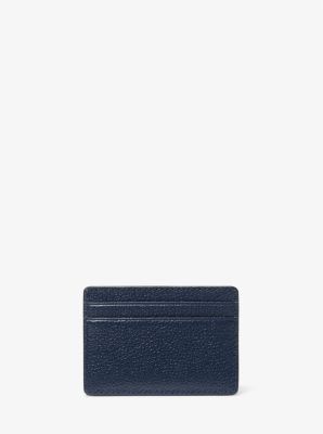 Pebbled Leather Card Case