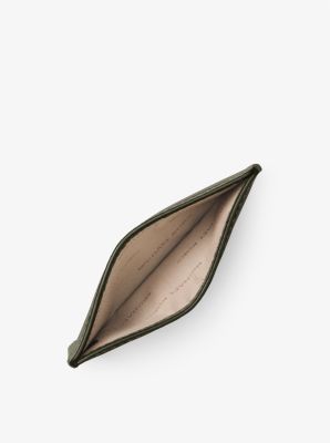 Pebbled Leather Card Case