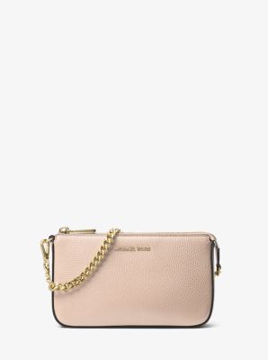 michael kors leather chain wallet