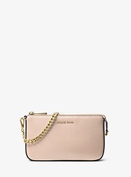 Leather Chain Wallet - SOFT PINK - 32F7GFDW6L