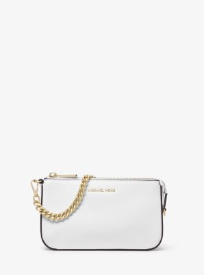 michael kors leather chain wallet
