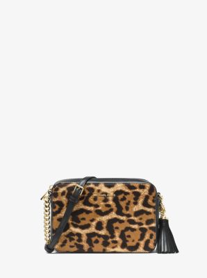 Michael kors cow discount print purse crossbody