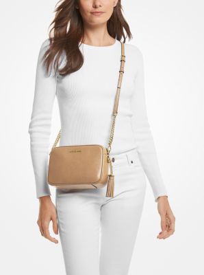 Ginny Leather Crossbody Bag Michael Kors