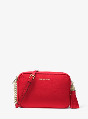 Mk ginny leather crossbody 2024 bag