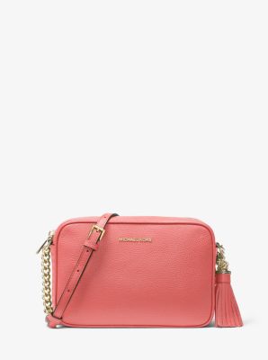 michael kors white and pink purse