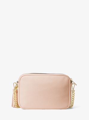 Buy Michael Kors Ginny Leather Crossbody Bag, Pink Color Women