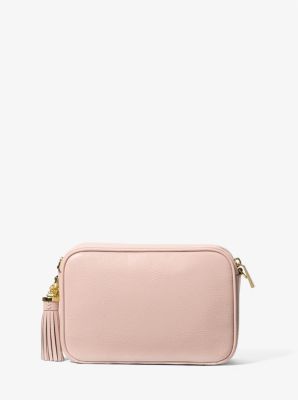 michael kors ginny leather crossbody