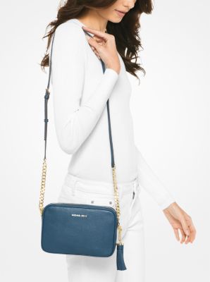 Michael kors light blue crossbody hotsell