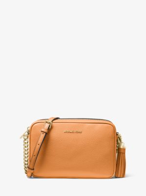 Ginny Leather Crossbody Bag | Michael Kors