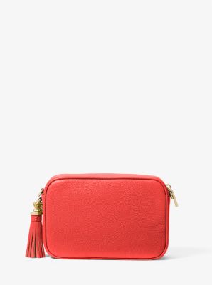 Jet Set Medium Pebbled Leather Crossbody Bag