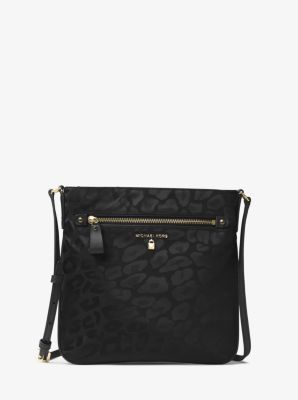 Michael kors kelsey large leopard nylon backpack sale