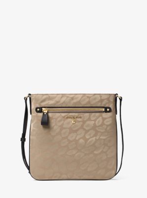 Michael kors kelsey leopard hot sale crossbody