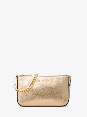 Mercer Metallic Leather Chain Wallet