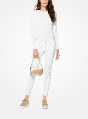 Mercer Metallic Leather Chain Wallet