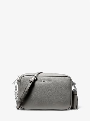 Michael kors grey and white bag on sale