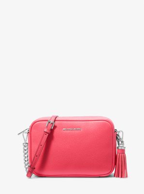 Michael Kors Ginny Leather Crossbody Bag