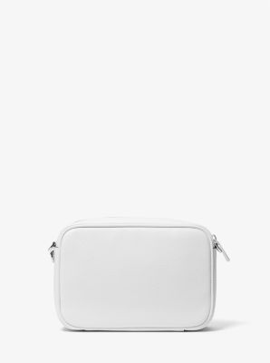 Borsa a tracolla Ginny in pelle in BIANCO OTTICO | Michael Kors
