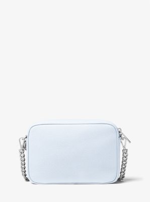 Jet Set Medium Logo Crossbody Bag in SOFT SKY | Michael Kors