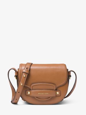 Cary Small Leather Saddle Bag | Michael Kors