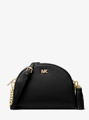 Michael kors quilted on sale half moon crossbody