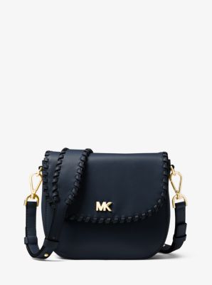 Michael kors whipstitched shop leather convertible crossbody