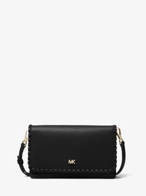 Michael michael kors whipstitched store leather convertible crossbody