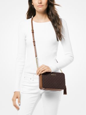 Ginny Medium Logo Crossbody Bag