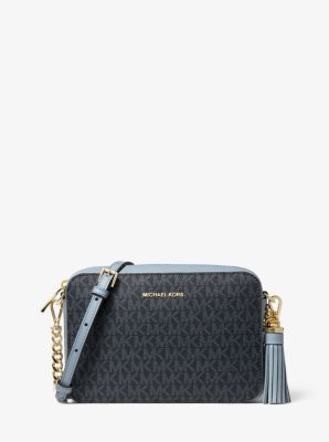 michael kors ginny medium crossbody pink