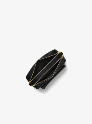 Small Whipstitched Leather Camera Bag