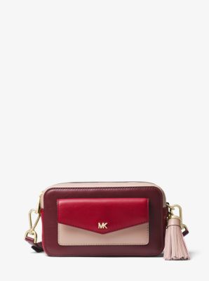 Michael kors tri color camera clearance bag