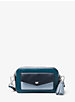 Small Tri-Color Leather Camera Bag image number 0