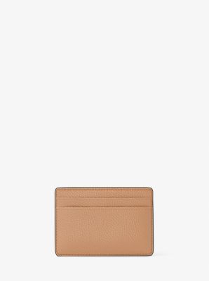 Pebbled Leather Card Case