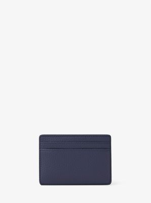 Pebbled Leather Card Case