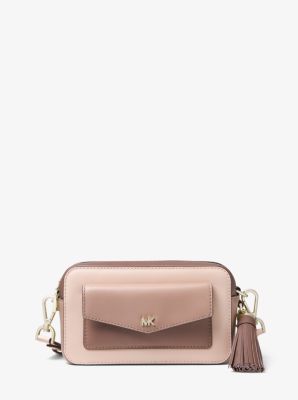 Michael kors tri on sale color camera bag