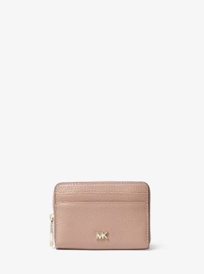 Michael kors small shop pebbled leather wallet