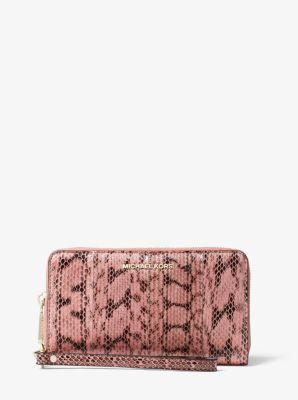 Michael kors snakeskin smartphone wristlet new arrivals