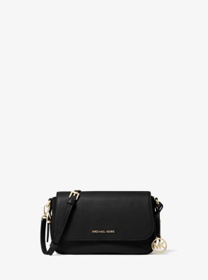 Michael Kors Bedford Legacy Large Logo and Pebbled Leather Crossbody Bag