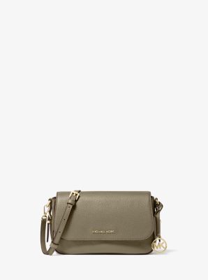 MICHAEL Michael Kors Michl Michl Kors Bedford Leather Crossbody Bag Small  Optic White, $148, Nordstrom