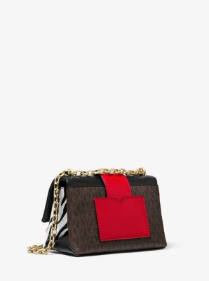 Cece ExtraSmall Logo MixedMedia Convertible Crossbody Bag Michael Kors