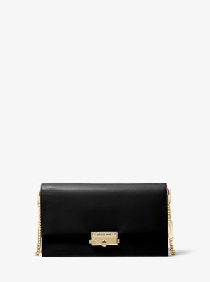 michael kors large leather crossbody