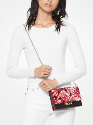 michael kors graffiti crossbody