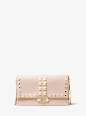 michael kors pink studded bag