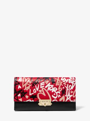 Michael kors on sale graffiti wallet