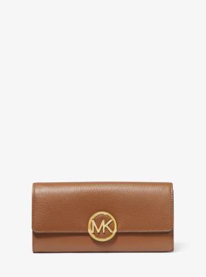 Lillie Large Pebbled Leather Wallet | Michael Kors