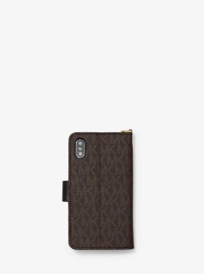 Michael kors folio iphone store x case