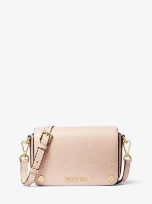 Small Pebbled Leather Crossbody Bag 